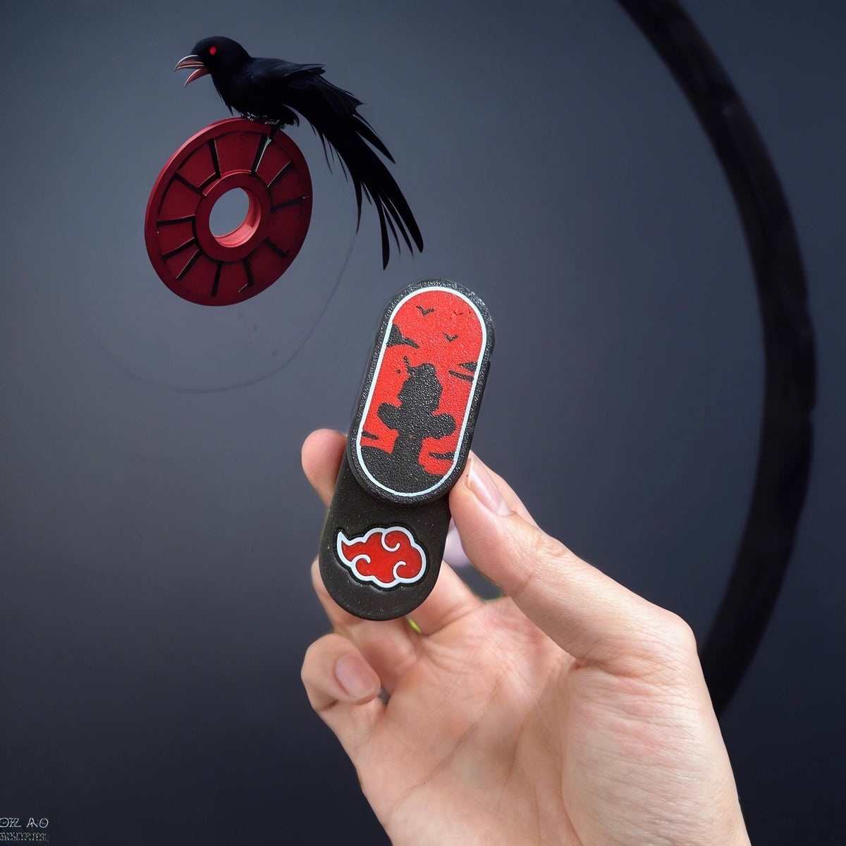 Naruto-Sharingan Magnetic Rotating Haptic Slider