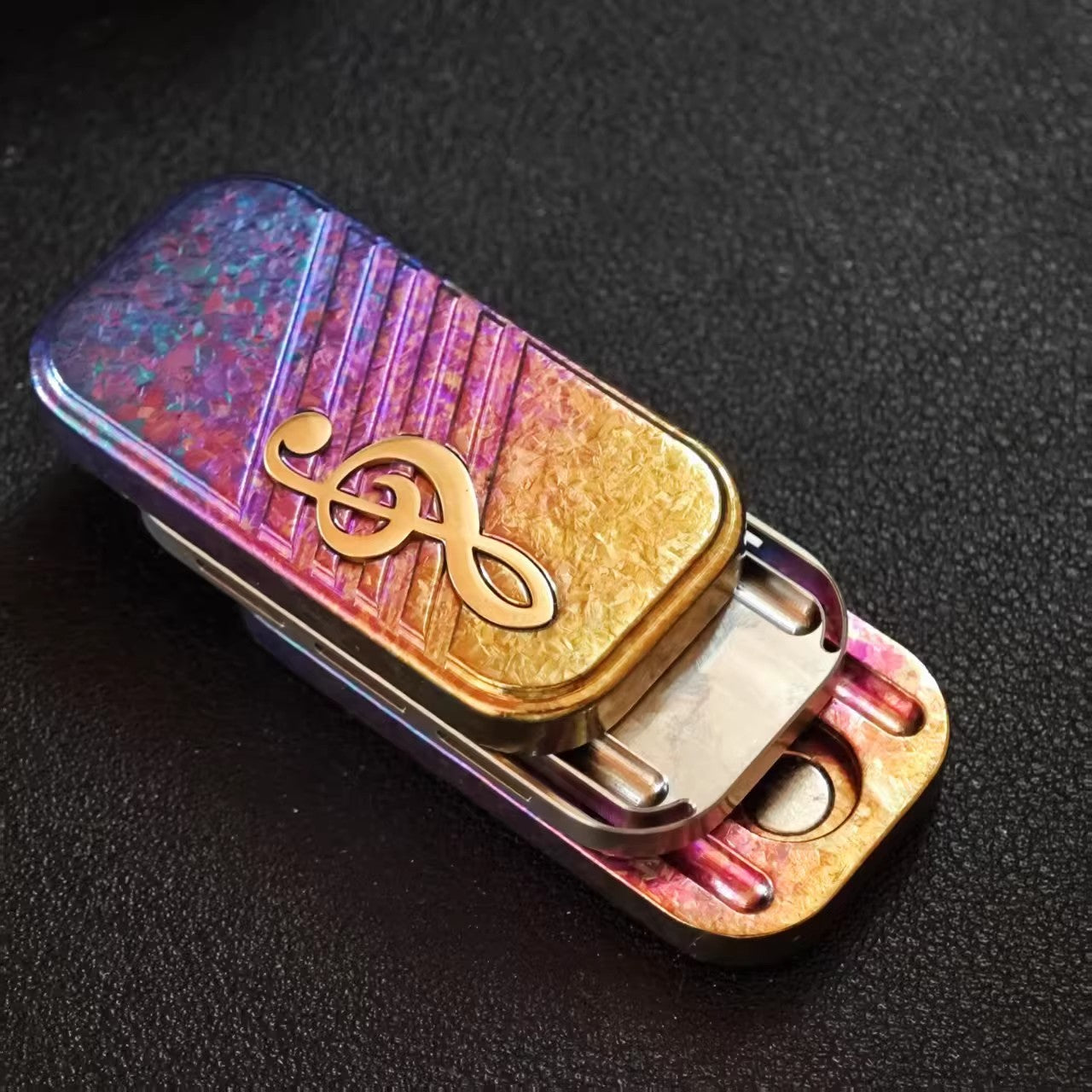 Titanium Tuning Fork Slider