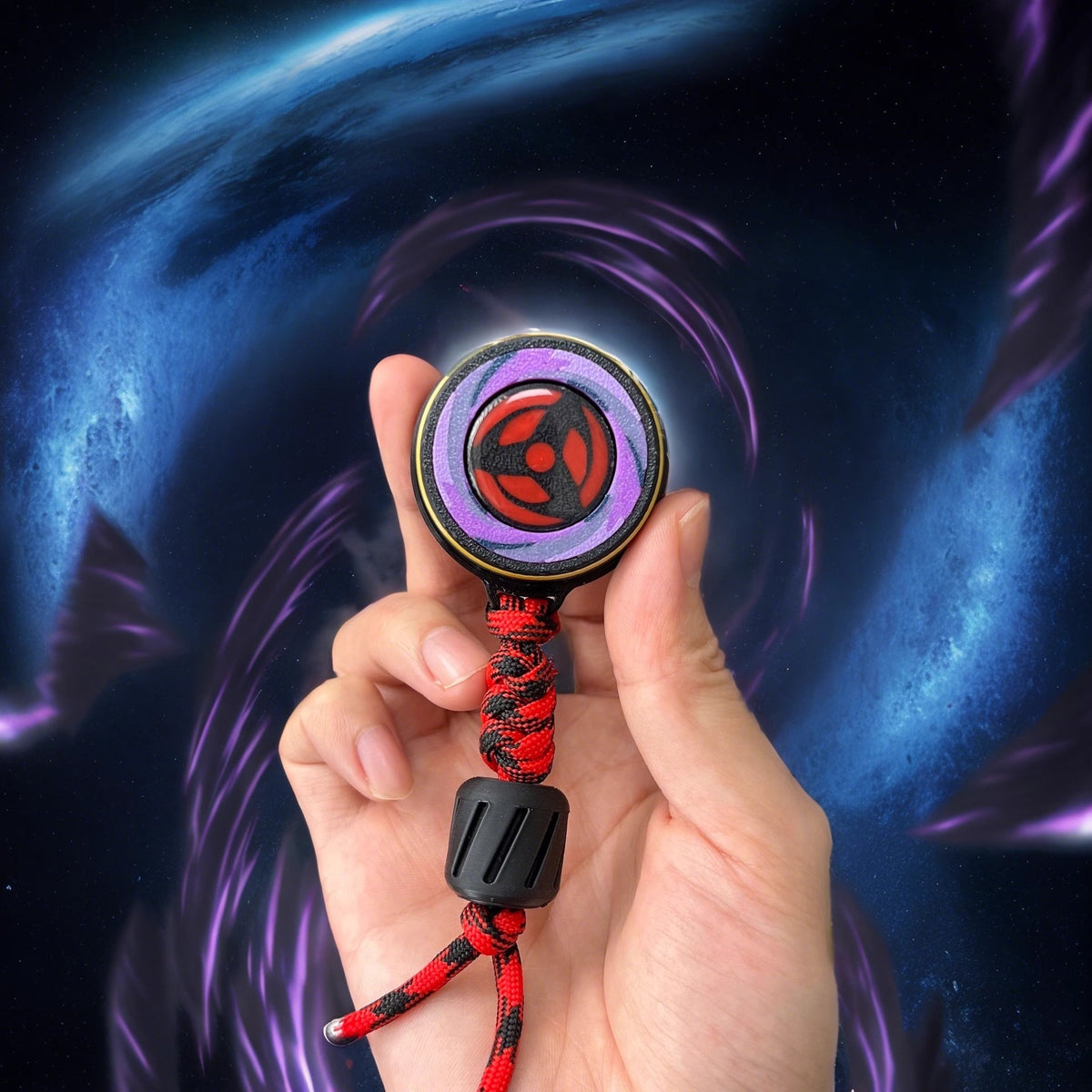 Mechanische Sharingan-Münze