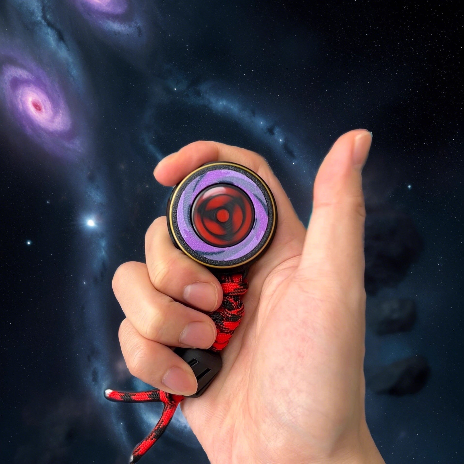 Mechanische Sharingan-Münze