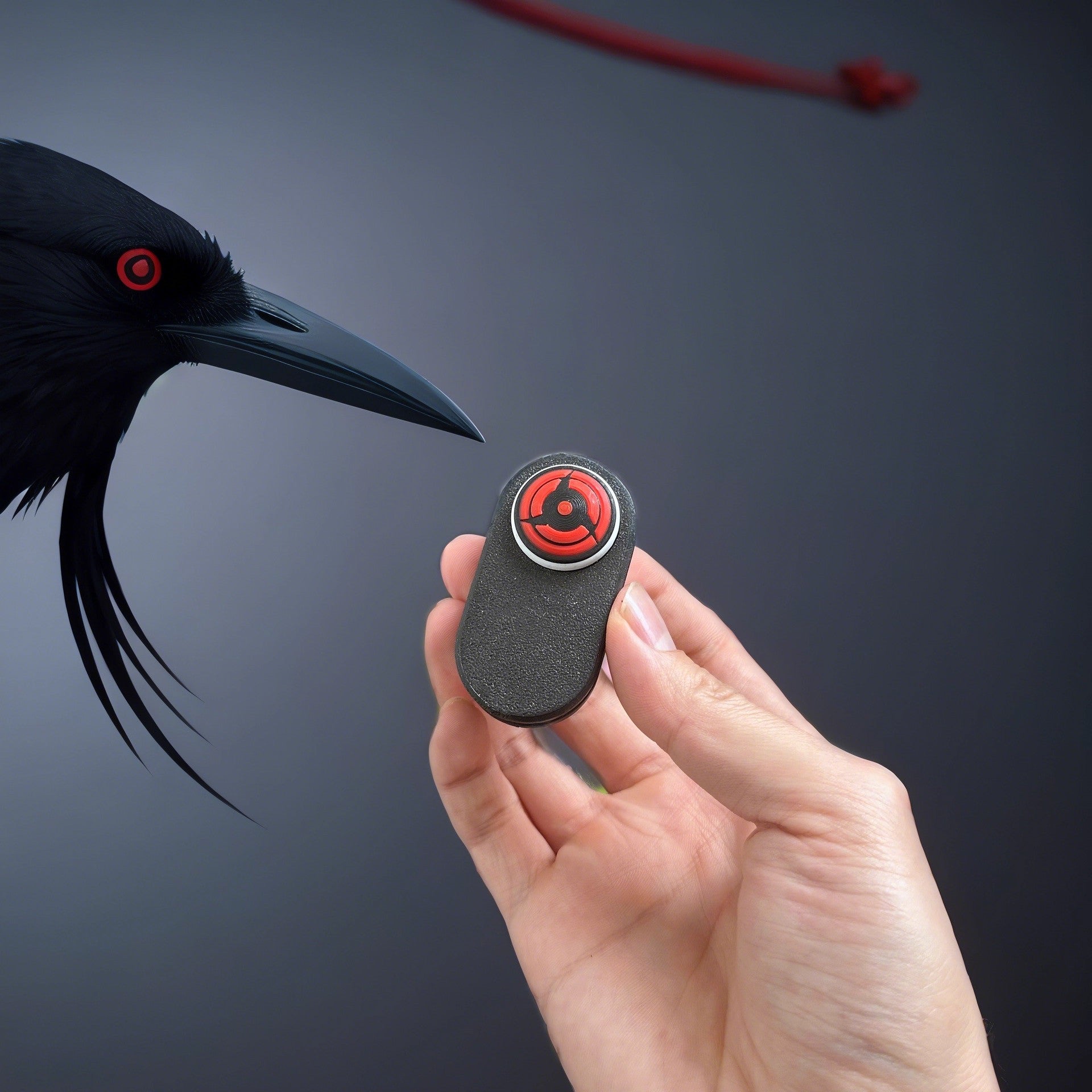 Naruto-Sharingan Magnetic Rotating Haptic Slider