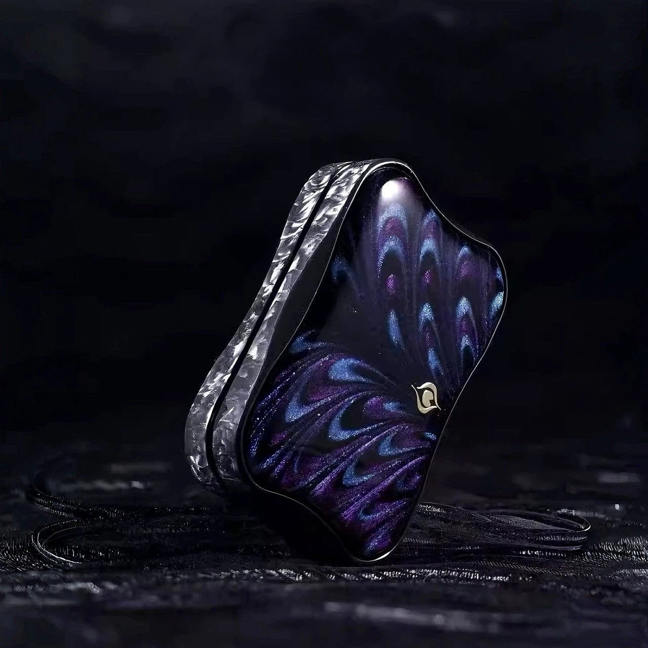 Peacock Aura Sand Unlimited Fidget Slider