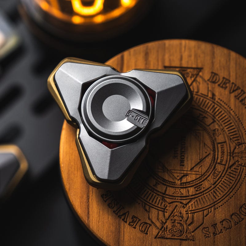 S-ONE SUAN Q-S Tuning Fork Fidget Spinner